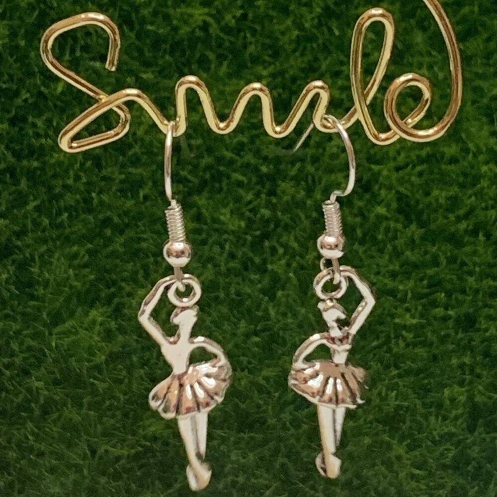 Ballet Dancer Earring, Dancing Earring, Gift Idea, Sports Earring, Dance Jewelry